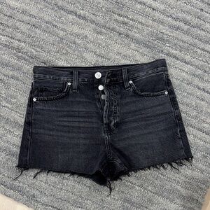 Hudson Jeans Dark Denim Shorts